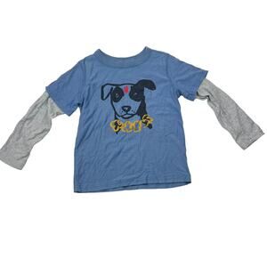Tea Collection Dog Layered Tee